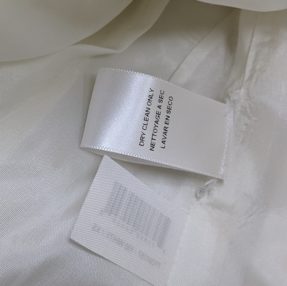 NWT BCBGMaxazria White Short Sleeve Blazer XS - Picture 8 of 11